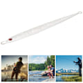 Miniatyrbilde 8 av 8: 2 stk Simulering Fiskeform Lure Agn Fiskeutstyr Vivid Swimming Posturesilver
