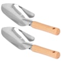 Miniatyrbilde 8 av 8: 2 stk rustfritt stål hagespade med skala for potteplanter