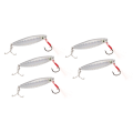 Pikkukuva 2 / 7: 20g Silver Vib set - 5kpl Metal Vib Hard -uistimia tekokalastukseen