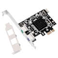 Miniatyrbild 1 av 5: Mcs9990cv Pcie Tops2 Dual-port Ps/2 Riserkort För Tangentbord Mus Pci-e Till Ps/2