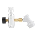 Miniatyrbild 3 av 8: Homebrew CO2 16g Regulator Charger Kit Gas Disconnect Home Fat Beer Kegerator (0-150 PSI)