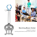 Miniatyrbilde 3 av 5: Portable Marching Lyre Notholder Stand - Trompet Nodearklips - Musikkinstrumenttilbehør