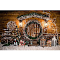 Miniatyrbilde 2 av 4: Julefotobakgrunn, 2,1x1,5m Bakgrunner for Fotostudio, Juletre Peisdekorasjon Banner Hjemmefest Bakgrunn, Fotografi B