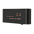 Miniatyrbilde 6 av 8: HD Multimedia Interface Splitter 1x2 1 in 2 Out 4K 60Hz 18.2Gbps HD Multimedia Interface Distributor Box 100‑240V EU Plug