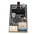 Pikkukuva 7 / 8: USB3.2 Gen1 - 19PIN tyyppi E -sovitinkortti 5 Gbps USB3.0 - 19PIN laajennuskortti Win 7 8 10 11 -käyttöjärjestelmälle Linuxille
