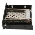 Miniatyrbillede 7 af 8: 2,5 tommer internt HDD-kabinet Dual Bay SATA II-grænseflade 7 mm til 9,5 mm harddisktykkelse HDD-mobilstativbur