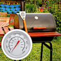 Miniatyrbilde 3 av 5: BBQ Termometer, Rustfritt Stål Ovnstermometer Maks 500°C/1000°F Analogt Display Termometer for Ovn, Pizzaovn