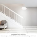 Miniatyrbilde 8 av 8: LED 7W Sensor Takinnfelt Panel Lys Menneskelig Kropp Bevegelsessensor Lys AC85‑265V