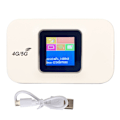 Pikkukuva 1 / 8: 4G WiFi-reititin 150Mbps Micro SIM -korttipaikka 10 laitetta Tukee LCD-näyttöä Mobiili WiFi-hotspot kannettavalle puhelimelle Tietokoneelle