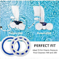 Miniatyrbilde 4 av 5: Sett med 2 kulelager tilpasset for 180 Hjul Robot Pool Cleaner C60, Dimensjoner: utvendig 2,8 cm, innvendig 1,5 cm