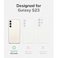 Miniatyrbilde 2 av 5: Etui Kompatibelt med Samsung Galaxy S23 5G Etui (2023), Robust Støtsikkert Sklisikkert TPU Slim Tynt Telefondeksel for Galaxy S23 - Svart