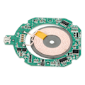 Miniatyrbillede 7 af 8: K1 Qi trådløs opladermodul Micro USB PCBA og spole transmittermodul 9V-1.67A
