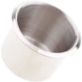 Miniatyrbilde 2 av 5: 4 Pakning Universal Båt Koppholdere, 68 x 55mm Rustfritt Stål for Pokerbord, Sofa