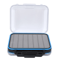 Miniatyrbilde 4 av 8: ABS Vanntett Dual Layer Fluefiske Box Fluer Case Lure Simulering Fish Agn Oppbevaring