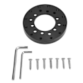 Miniatyrbilde 1 av 8: 73 mm rattadapterplate aluminiumslegering sokkelring for Logitech G25 G27 for Sparco
