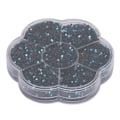 Miniatyrbillede 1 af 8: Rhinestones Hårde Blanke DIY Glas Dekorative Negle Runde Stene til Smykker Tasker HåndværkS601 Sø Blå