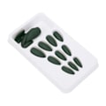 Miniatyrbillede 4 af 8: 24 STK falske fingernegle Lang tryk fuld dækning Fake Color Art Nails til DIY Nail Art SalonF127
