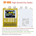 Miniatyrbild 2 av 5: Fullbandsradio IPS Touch Screen Högkänslig Mottagare Svart