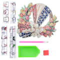 Miniatyrbild 2 av 8: DIY-set för strassmålning, robust handgjord 5D-diamantmålningsprydnad för avkoppling, heminredning (DZ660)