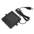 Miniatyrbillede 6 af 8: Kabelført USB Touchpad Multifunktionel høj følsomhed 2-knapsdesign Sort bærbar pegeplade til bærbar computer Desktop Hjemmekontor