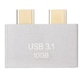 Pikkukuva 1 / 8: Latausdataliitännän suojaus Dual Type C -siirto laajennustelakka USB 3.1 -sovittimeen OS X Bookille