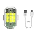 Høy lysstyrke Trådløst LED-strobelys 7 farger Kule modifikasjonslys for nattkjøring vibrasjonssensor vibration sensor single lamp