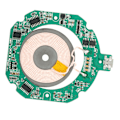 Pikkukuva 2 / 8: K1 Qi langaton laturimoduuli Micro USB PCBA ja käämi lähetinmoduuli 9V-1.67A