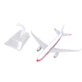 Miniatyrbild 1 av 8: Flygplansmodell i flera syften, innovativt simuleringsmodell i legering för passagerarflygplan för samling och presentation