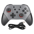 Miniatyrbilde 1 av 8: Trådløs Bluetooth-spillkontroller Gamepad med NFC 3D-joysticker for Nintendo for Switch ProCold Gray