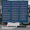 Miniatyrbilde 5 av 5: 4 stk. DC66-00470D for vaskemaskiner