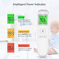 Miniatyrbild 2 av 5: Digital Panntermometer med Feberalarm - LCD-display & Minnesfunktion - Perfekt för hela familjen