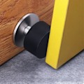 Miniatyrbilde 2 av 5: 2 Stykker Gulv Dørstopper Solid & Praktisk Dørstopp Beskyttelse for Dører og Vegger, med Skruer, Lim
