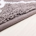 Pikkukuva 5 / 5: 2 kpl Liukumaton Keittiön Matto Konepestävä Marokkolainen Kuvio Kylpymatto Ovimatto Keittiön Lattiamatto (Harmaa) 43X61+43X122cm