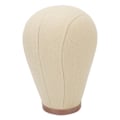 Miniatyrbilde 3 av 8: Parykk Mannequin Hode Nål Binding Canvas Hårstykke Modellhode for Parykk Styling Tørking Display 23in