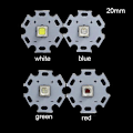 Miniatyrbillede 3 af 5: Xm-l2 10w High Power Led Chip Lommelygte Pære Chip Høj Lysstyrke Zekai 16mm