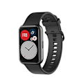 Miniatyrbilde 5 av 5: Silikonutskiftingsrem for Huawei Watch Fit Jikaix Midnight Blue
