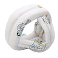 Miniatyrbilde 6 av 8: Baby Cloth Protective Cap Comfortable AntiCollision Toddler Learn to Walk Head Protection(Gray White )