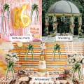 Miniatyrbilde 4 av 5: 10 store grønne sløyfer for gavekurver, blomsterarrangementer, bryllupsbiler og festdekorasjoner