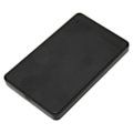 Miniatyrbillede 6 af 8: SATA SSD-kabinet 2,5 tommer 1000 GB understøttet Plug and Play Stærkt ABS Harddisk kabinet til bærbar computer Desktop