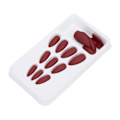 Miniatyrbillede 7 af 8: 24 STK falske fingernegle Lang tryk fuld dækning Fake Color Art Nails til DIY Nail Art SalonF129