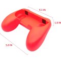 Miniatyrbillede 3 af 5: Blå og rød (2 pakker) - Grip Holder kompatibel med Joy Con til Switch & OLED Model, Comfort Controller Grips