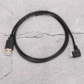 Miniatyrbilde 5 av 8: C0402 1M rettvinklet mikro-USB til USB-tilkoblingskabel for lading av dataoverføring