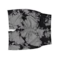 Miniatyrbillede 7 af 8: Yogashorts med høj talje til kvinder Tie Dye Elastisk åndbar numseløft Fitness Atletisk træningsshorts Sort M
