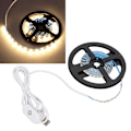 Miniatyrbild 8 av 8: 9,8 Ft LED Sminkspegel Ljus Dimbar Touch Control Flexibel Make Up Light Strip USB kontakt