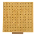 Miniatyrbild 4 av 8: Virkad blockbräda med 6 stift 3 mm håldiameter Tetragonum Virkad blockering i trä för nybörjare mammor L