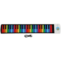 Miniatyrbillede 1 af 8: Rollup Piano Silikone 49 Keys Roll Up Piano Keyboards Hand Roll Piano Pædagogiske gaver