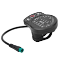 Miniatyrbillede 3 af 8: KT-900S Elektrisk LED-display med vandtæt stik til cykelmodifikation
