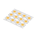 Miniatyrbillede 5 af 8: 12 stk LED-chips COB Lys Emitter Komponent 5W 15‑17V til DIY Spotlights Downlight Loftlampe Varmt Lys