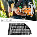 Miniatyrbild 2 av 5: Ny Stränghöjdsmätare Gitarr Setup Mätare Strängband Svart