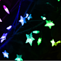Miniatyrbild 3 av 6: Solar Star String Lights Utomhus Solar Powered String Lights Blinkande Fairy Lights för trädgård Gräsmatta Uteplats Landskap Xmas Holiday dekorationer